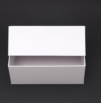Luxury White Package Paper Box Cardboard Lid Base Gift Packing Carton Boxes